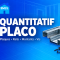 Plaques de plâtre, rails, montants et vis pour un quantitatif placo, avec le logo EM2L